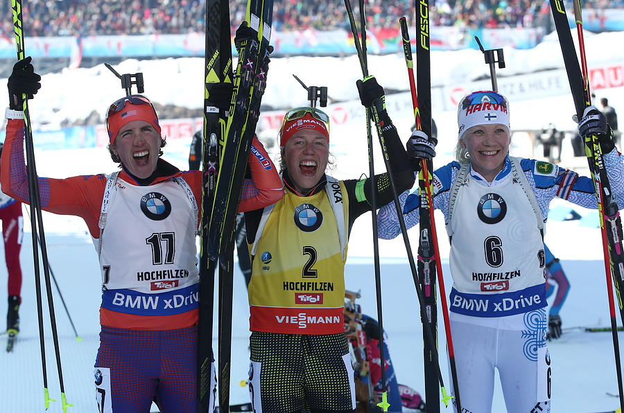 2017 IBU World Championships: womens 12.5km mass start race Photograph by Stanislav Krasilnikov 2017 IBU World Championships: womens 12.5km mass start race Photograph by Stanislav Krasilnikov