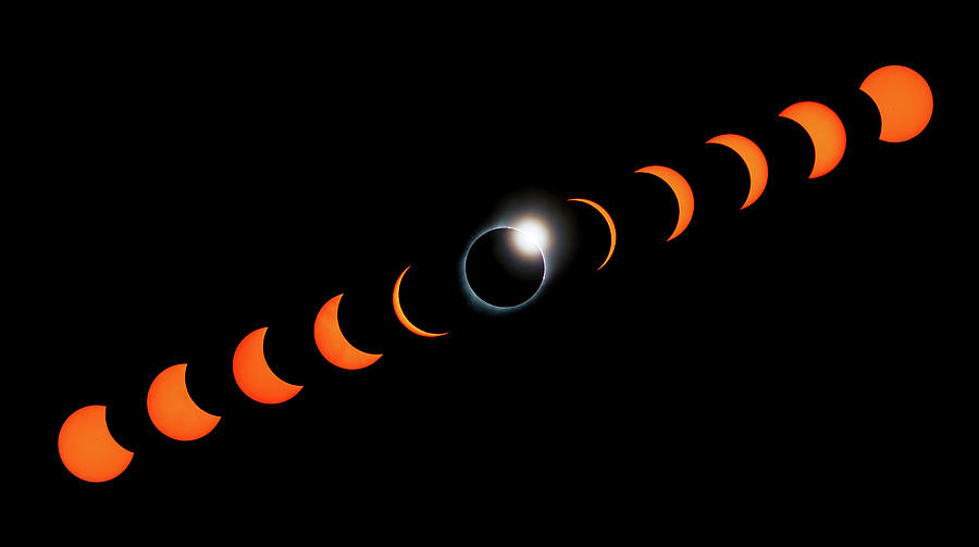 2017 Solar Eclipse Photograph by Stephen Howe - Fine Art America