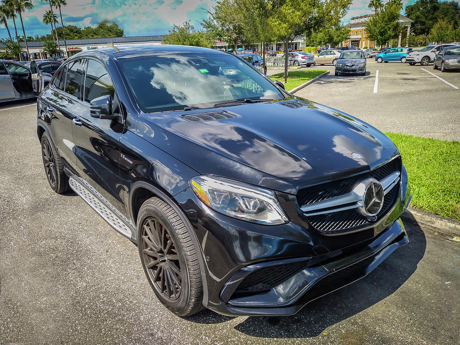 2018 Black Mercedes-Benz GLE AMG 63 S Coupe X100 Photograph by Rich Franco