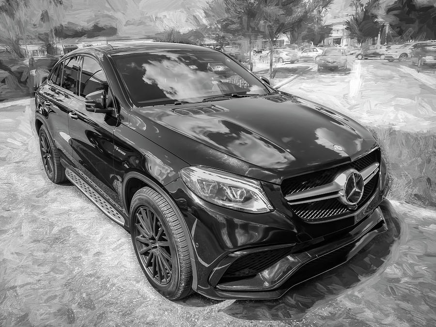2018 Black Mercedes-Benz GLE AMG 63 S Coupe X102 Photograph by Rich Franco
