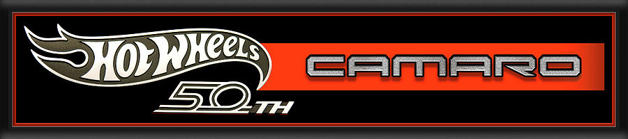 Camaro Photograph - 2018 Camaro 50th  Anniversary Eddition Banner by Jerry Keefer