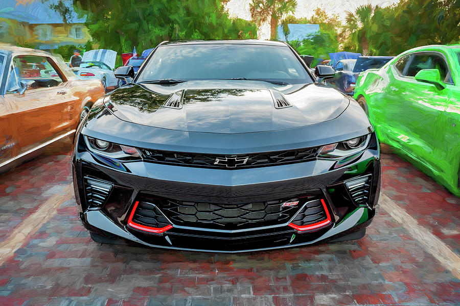 2018 Chevrolet Camaro SS Redline Edition X156 Photograph by Rich Franco ...