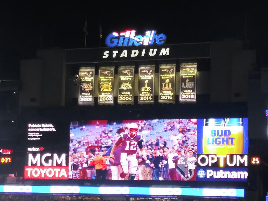 09 Foxboro - Patriots Hall of Fame At Gillette Stadium Photograph by Robert  Gillis - Fine Art America