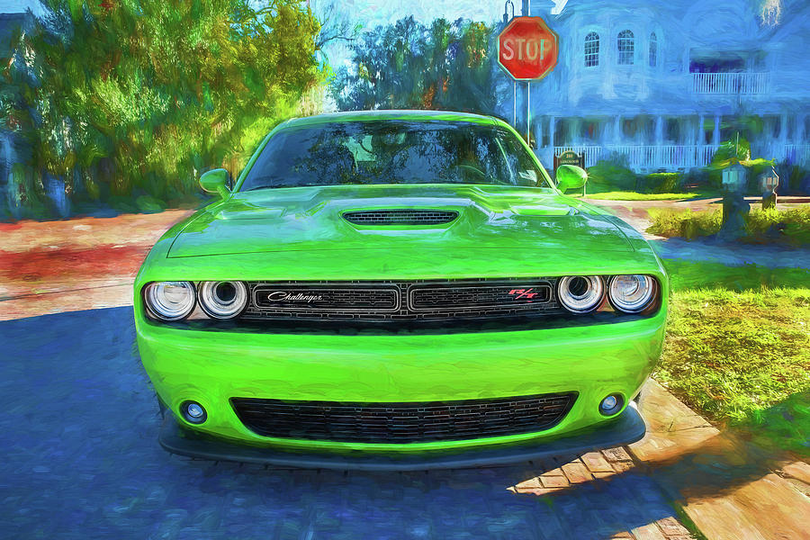 2019 Dodge Challenger R/T Scat Pack 1320 X121 Photograph by Rich Franco