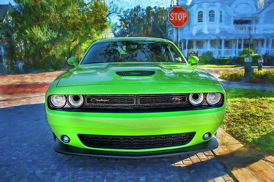 2019 Dodge Challenger R/T Scat Pack 1320 X123 Photograph by Rich Franco