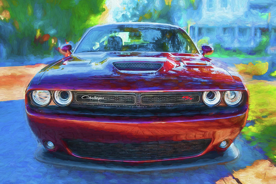 2019 Dodge Challenger R/T Scat Pack 1320 X218 Photograph by Rich Franco