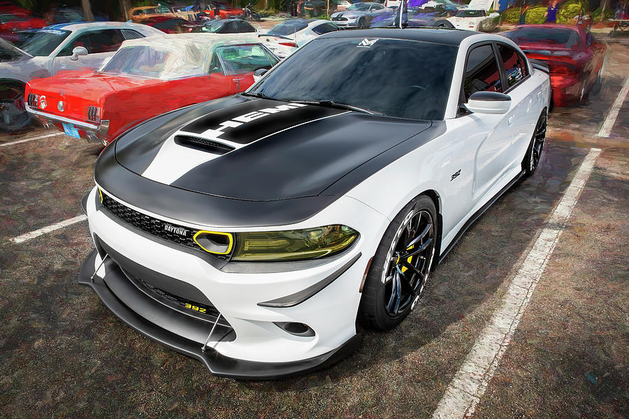 2019 Dodge Charger Scat Pack Daytona 392 X108 Photograph by Rich Franco