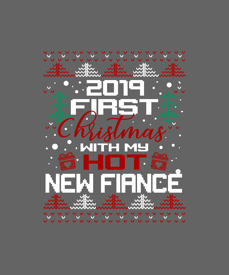 hot new fiance christmas sweater