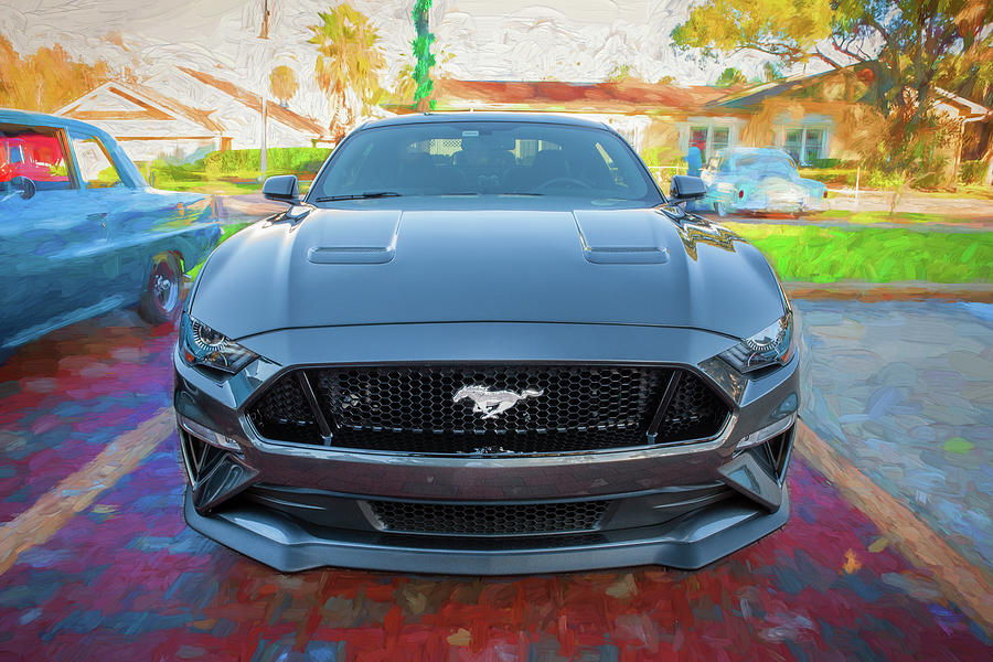 2019 Ford Mustang GT 5.0 X118 Photograph by Rich Franco