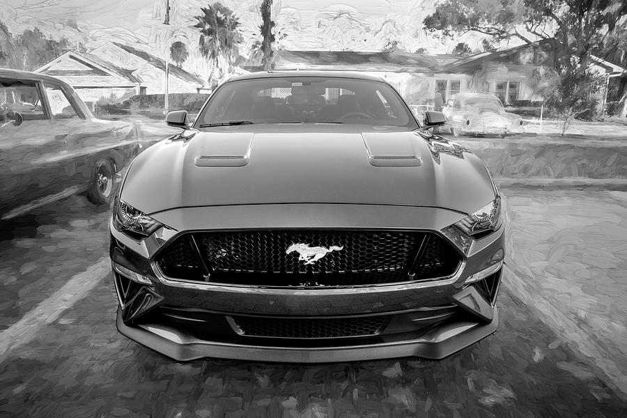 2019 Ford Mustang GT 5.0 X119 Photograph by Rich Franco