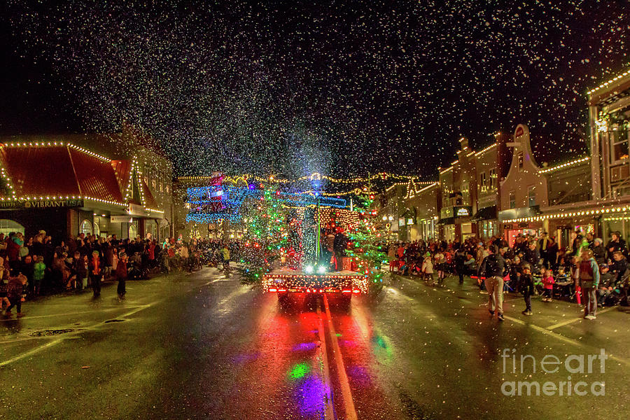 2019 Lynden Lighted Christmas Parade 3 Photograph by Randy Small Fine