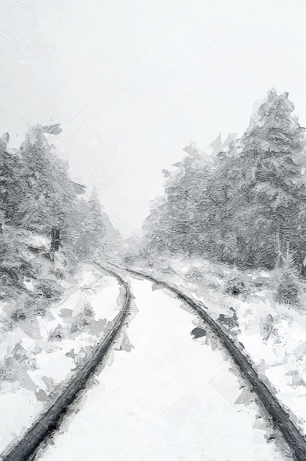 Winter Story #202 Digital Art by TintoDesigns