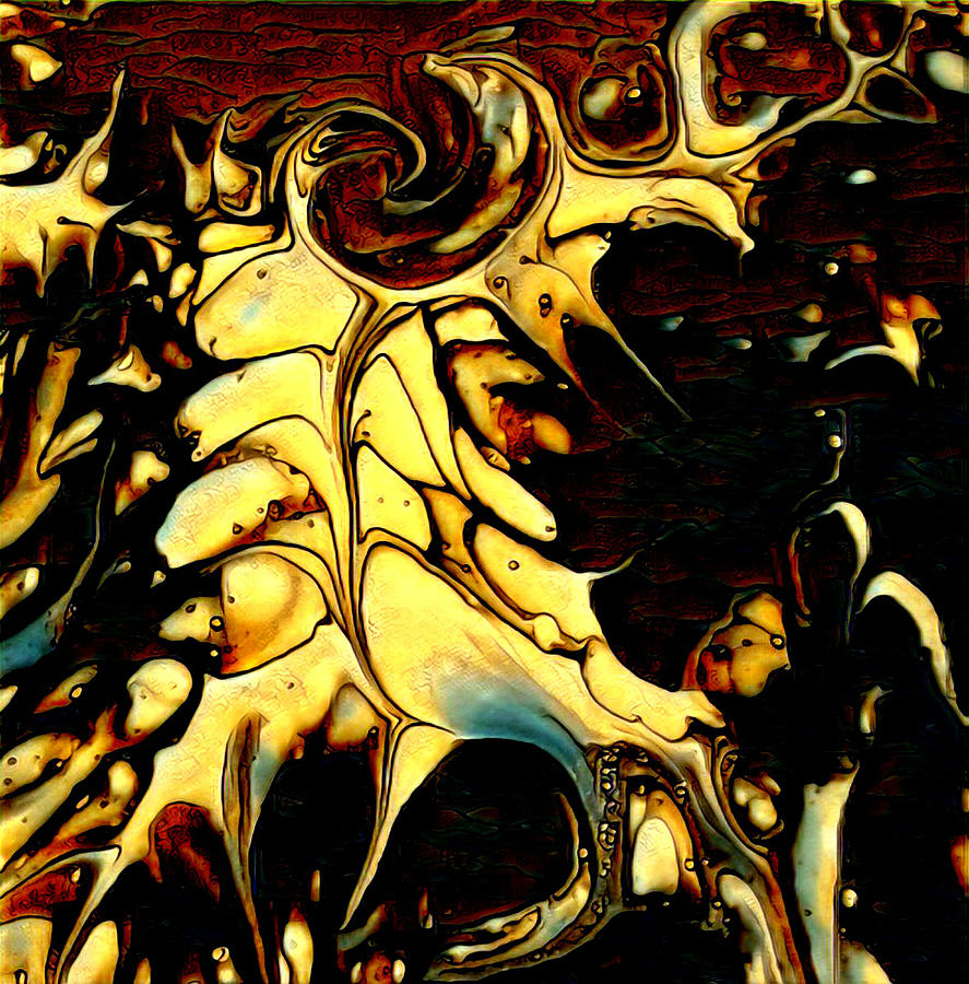 2020 Acrylic Pour Digital Alteration 4 Digital Art by Artful Oasis