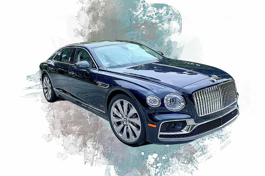 2020 Bentley Flying Spur First Edition Photograph by Donna Kennedy