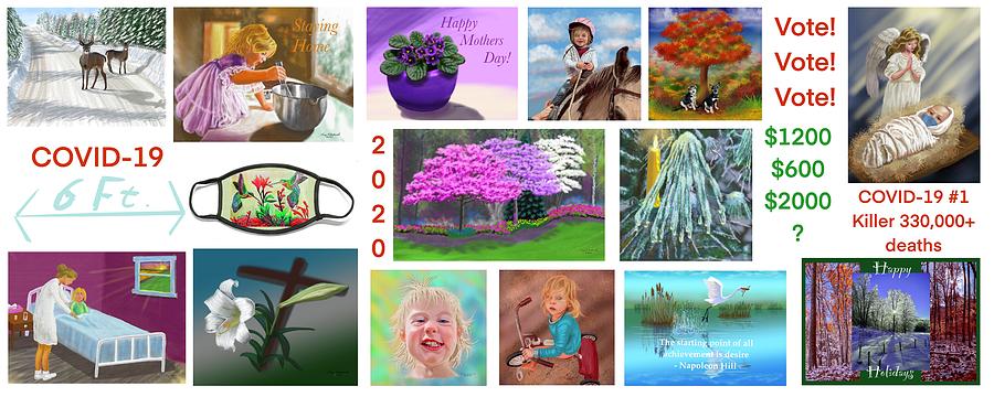 2020 Collage Digital Art