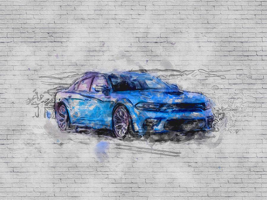 2020 Dodge Charger SRT Hellcat Widebody Daytona 50th Anniversary front ...