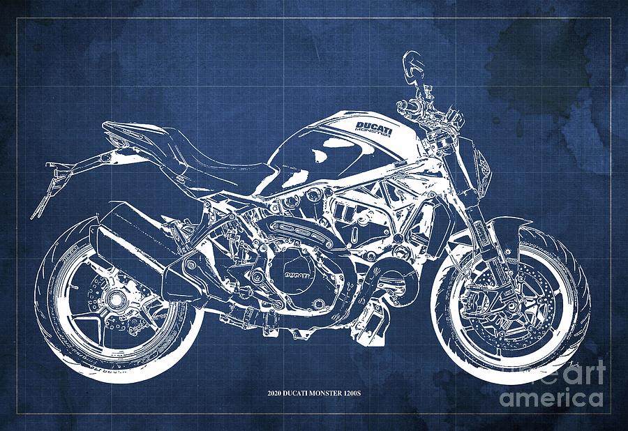 Ducati hotsell monster blue