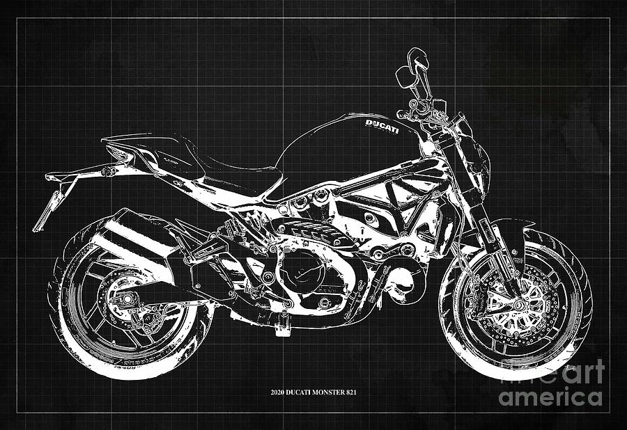 2020 ducati monster store 821