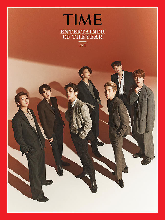 Bts Photograph - 2020 Entertainer of the Year - BTS by Photograph by Mok Jung Wook for TIME