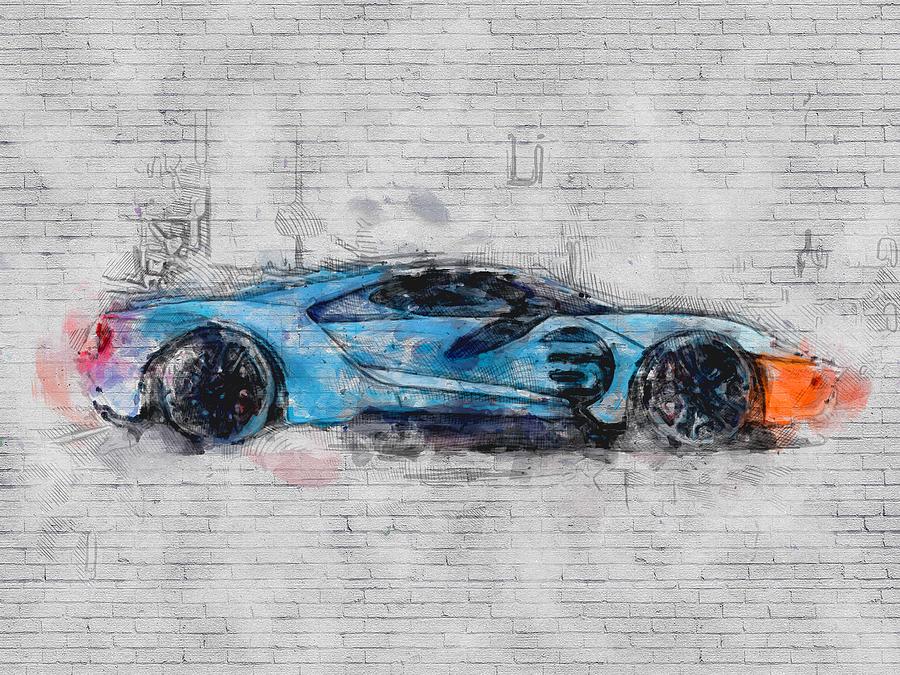 2020 Ford GT Heritage Edition side view exterior tuning Ford GT