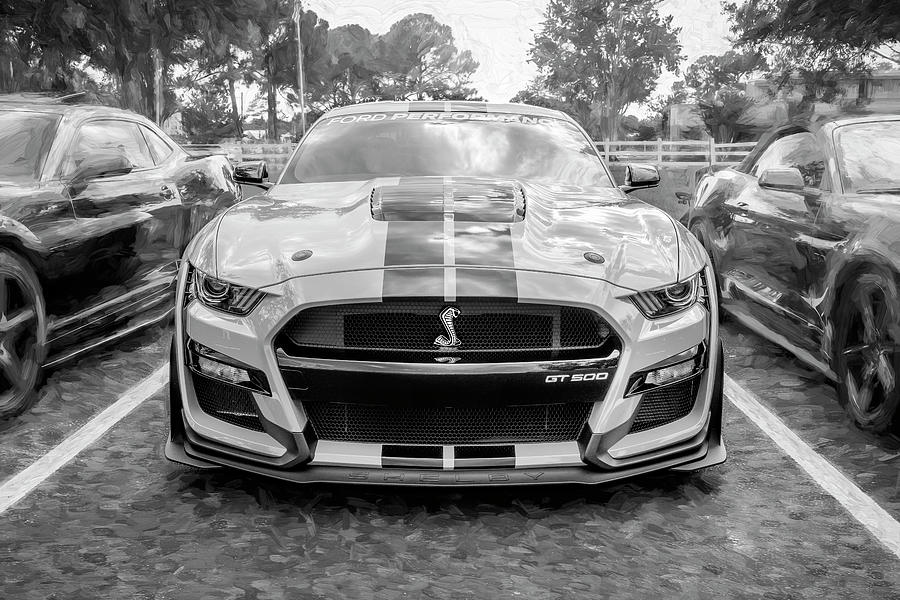 2020 Ford Mustang Shelby GT500 X102 Photograph by Rich Franco