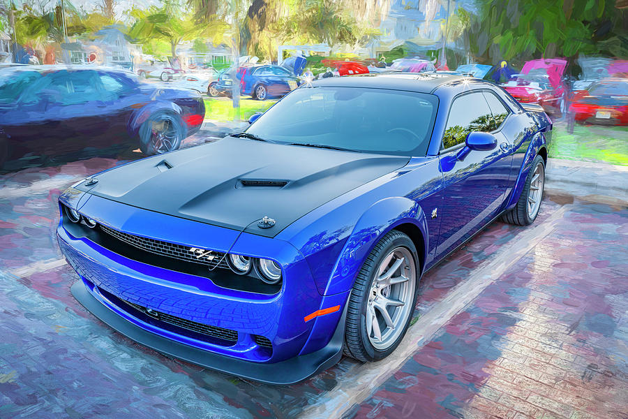 2020 Frostbite Blue Dodge Challenger Hemi 50th Anniversary RT Shaker ...