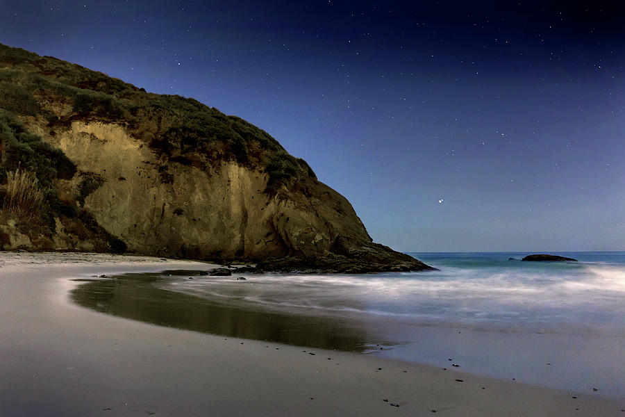 2020 Great Conjunction Dana Point Photograph by Cliff Wassmann