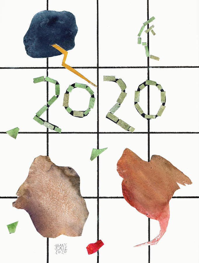 2020 Mixed Media by Hans Egil Saele