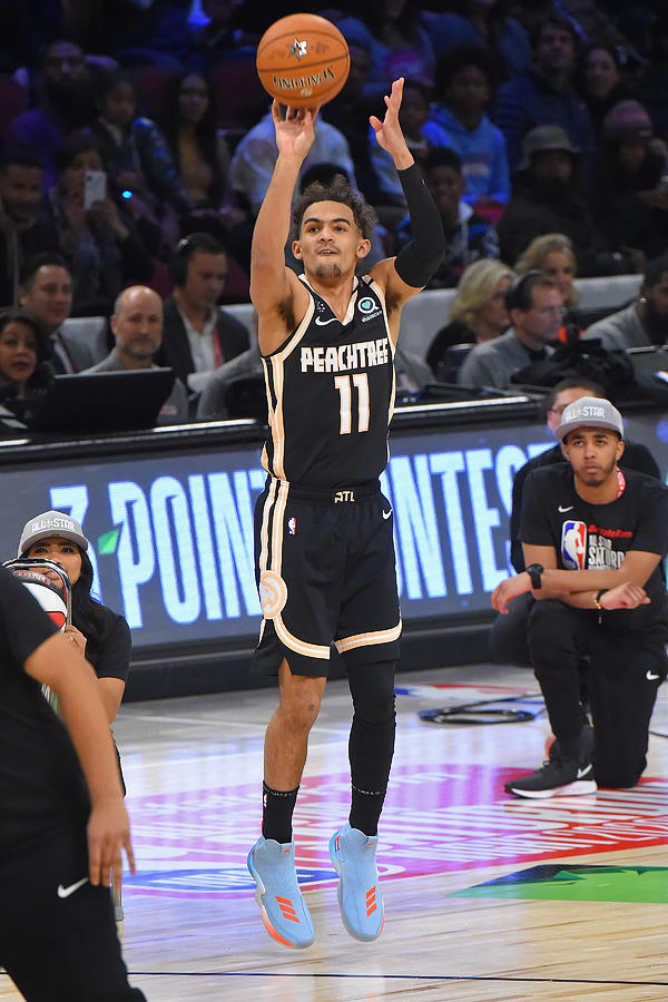 2020 NBA All-Star - MTN DEW 3-Point Contest Photograph by Bill Baptist