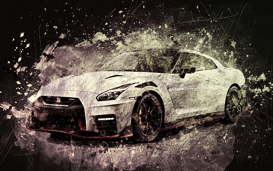 2020 Nissan Gt R Nismo Sports Exterior Tuning Gt R Digital Art by ...