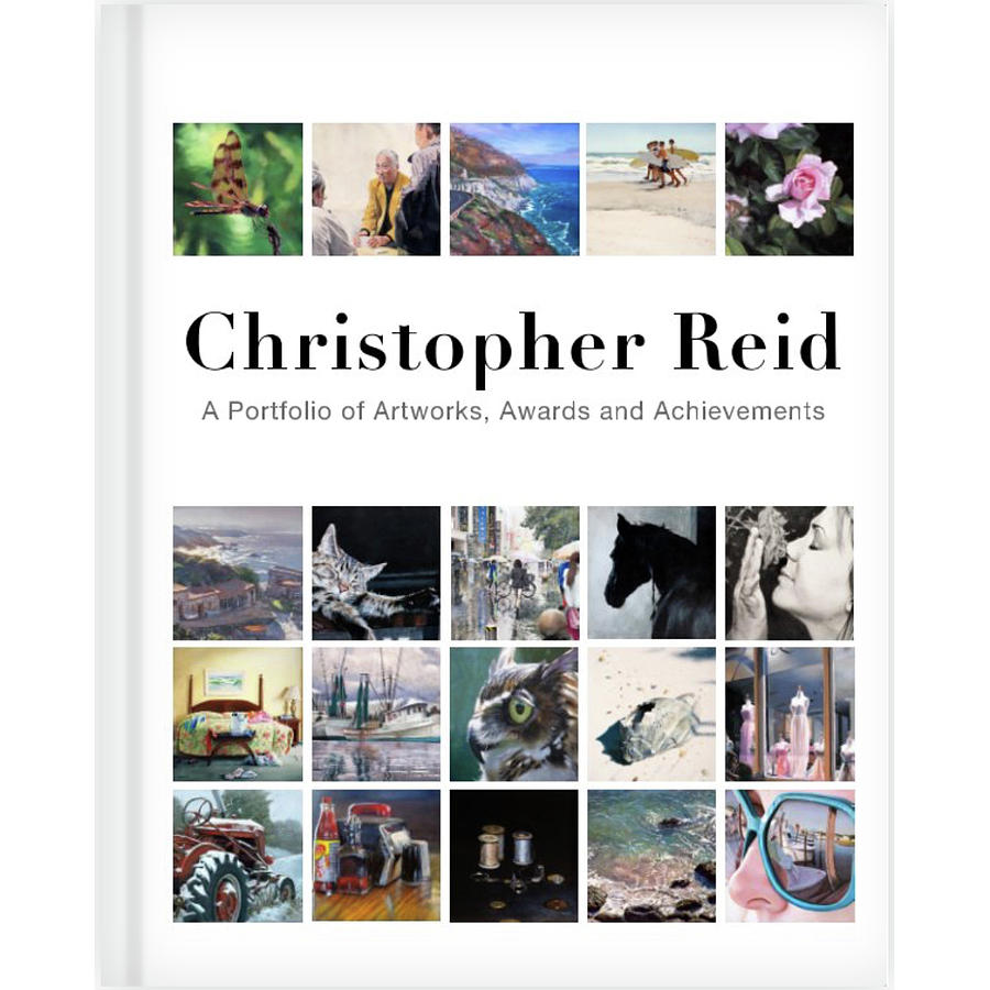 2020 Portfolio Book Painting by Christopher Reid