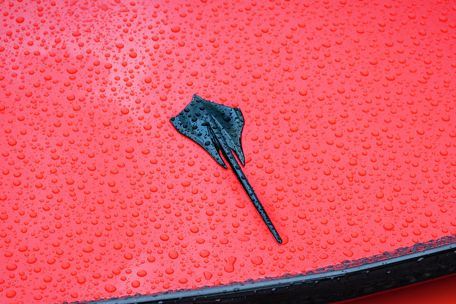 2020 Red Chevrolet Corvette C8 X191  Photograph by Rich Franco