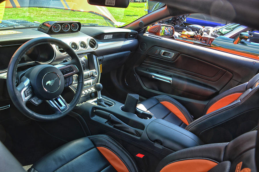 2020 Shelby Super Snake Interior Photograph By Mike Martin 