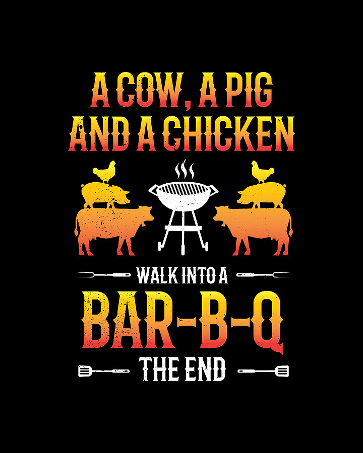 20200715 Barbecue Joke Digital Art by Haselshirt Fine Art America