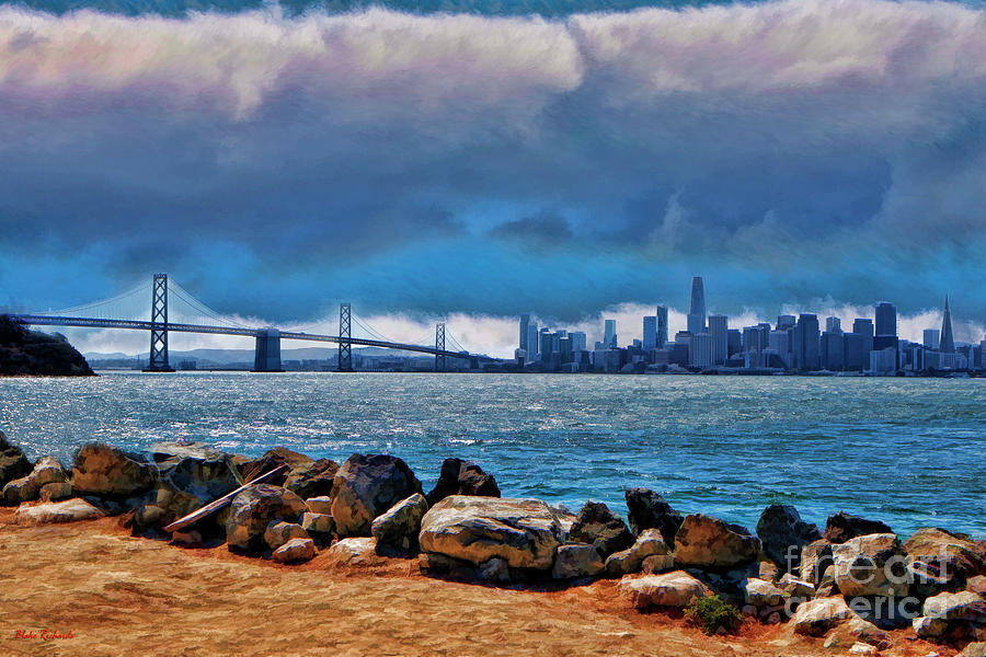 2021 Bay Bridge And San Francisco Sky Line Photograph by Blake Richards