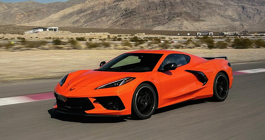 2021 Chevrolet Corvette Orange Stingray Photograph by Lorraine Palumbo ...