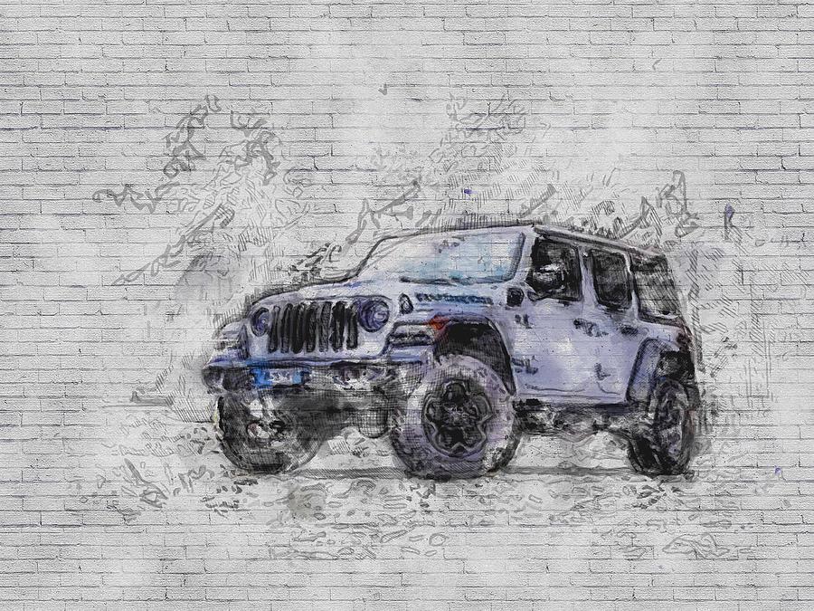 2021 Jeep Wrangler Unlimited Rubicon exterior new white SUV American ...