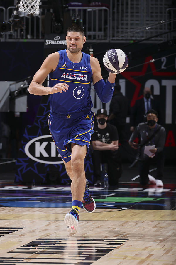 2021 NBA All-Star - Taco Bell Skills Challenge Photograph by Nathaniel S. Butler