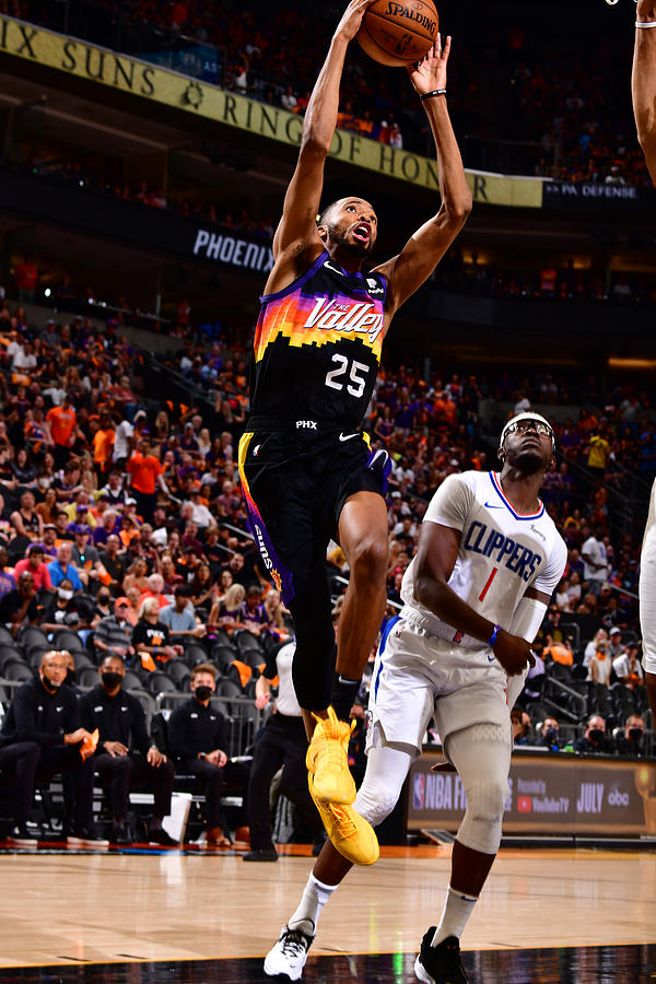 2021 NBA Playoffs - LA Clippers v Phoenix Suns Photograph by Barry Gossage
