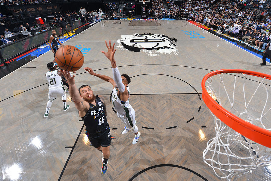 2021 NBA Playoffs - Milwaukee Bucks v Brooklyn Nets Photograph by Jesse D. Garrabrant