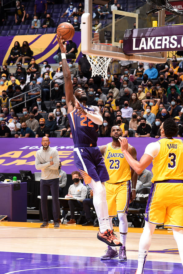 2021 NBA Playoffs - Phoenix Suns v Los Angeles Lakers Photograph by Adam Pantozzi