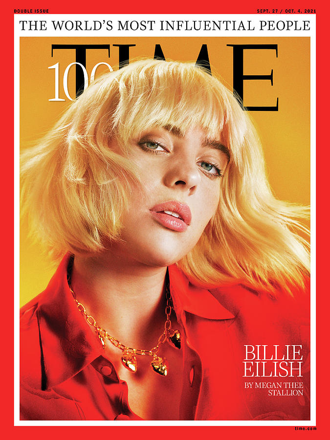 Singer Photograph - 2021 TIME100 - Billie Eilish by Photograph by Pari Dukovic for TIME