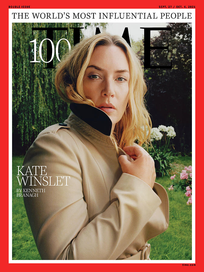 Kate Winslet Photograph - 2021 TIME100 - Kate Winslet by Photograph by Mark Peckmezian for TIME