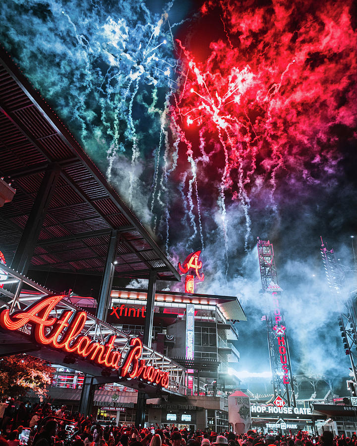 Atlanta Braves 2021 World Series Champions Framed Artwork 