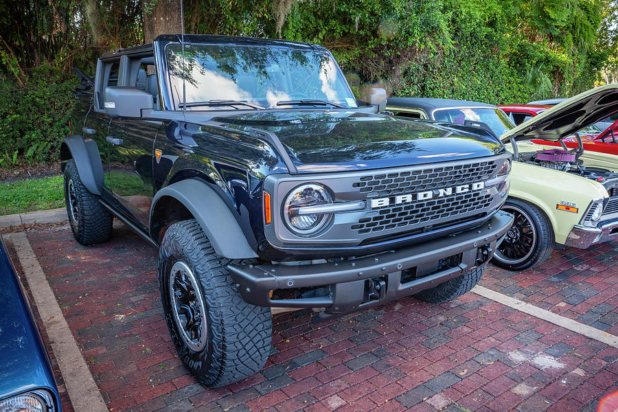 2022 Black Ford Bronco X111 Photograph by Rich Franco