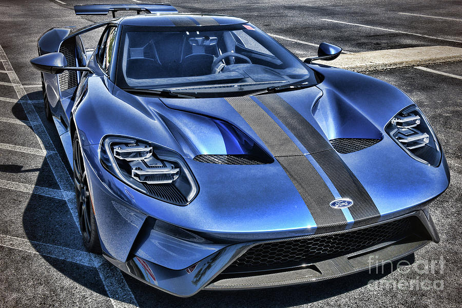 2022 Ford GT Supercar Photograph by Paul Ward