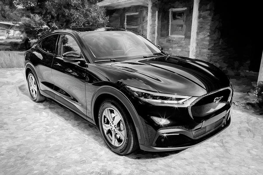 2022 Ford Mustang Mach E Crossover X105 Photograph by Rich Franco
