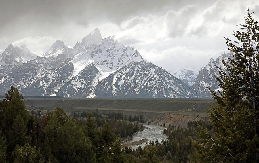 2022 Grand Teton and Snake River Photograph by Jean Clark