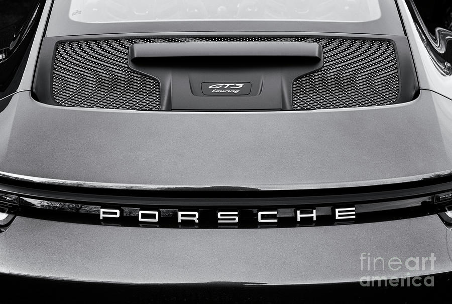 2022 Porsche 911 GT3 Touring Monochome Photograph by Tim Gainey