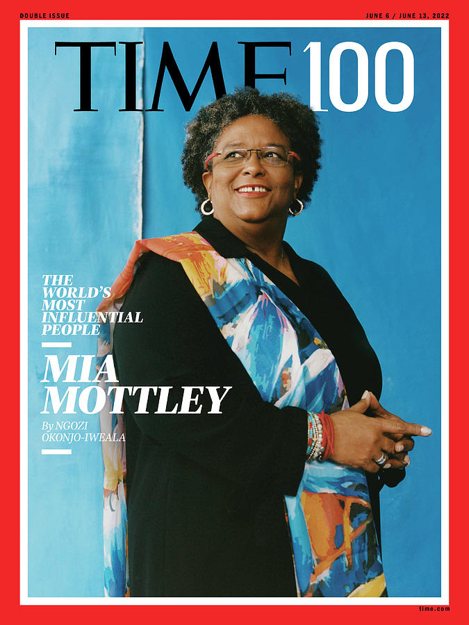 2022 TIME100 - Mia Mottley Photograph by Photograph by Camila Falquez for TIME